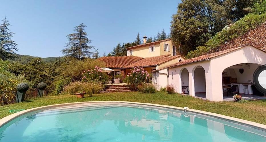 Villa Les Oliviers Maison D'Hotes Saint-Laurent-le-Minier Екстер'єр фото